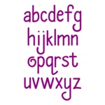 Sizzix Thinlits Die - Homemade Alfabet