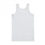 Ten Cate Onderhemd jongens: Basic Kids boys shirt, Singlet Wit ( Per 3 stuks )