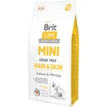Brit Care Grainfree Mini Hair & Skin Salmon & Herring 7 kg - Hond