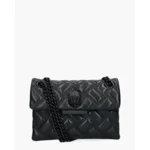 Kurt Geiger Mini Kensington Drench Black Leather