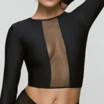 Sarda Chalmers top in zwart