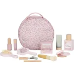 Make-up set - Beautycase - Hout in stoffen tas