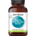 Viridian Organic Ashwaganda extract 60 caps