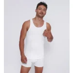 Sloggi Men GO ABC 2.0 Tank Top 2P - 10217898 – White
