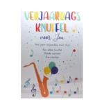 Kaart - Intense - Verjaardagsknuffel voor jou - TE023-B