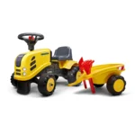 Falk - Komatsu - Looptractor met aanhangwagen