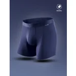 Loïc et Henry Modal Navy herenshort in blauw