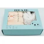 Eskimo baby starter box: Pyjama / Romper / Muts / wandjes ( ESK.1812 )