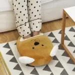 Balvi Woof Voetenwarmer Hond - Bruin - one size fits all