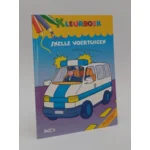 Snelle voertuigen - kleurboek met voorbeeld - De Ballon