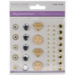 Forever in Time - Embellishments Diamant - Stickers