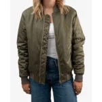 Aquila Groen Dames/Heren Bomberjack