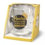 Glas - Water- & wijnglas - Hoera