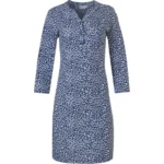Pastunette –  Leopard - Beach Dress - 16221-225-4 – Animal Blue