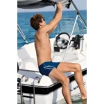 Wavebreaker zwemshort heren, Blauw, aansluitend ( WAVE.16 )