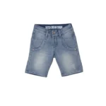 jongens  joggjeans bermuda  - super veel stretch