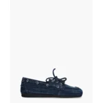 Posa Boat Loafer Denim Dames Veterschoenen
