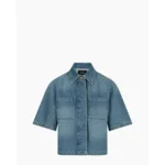 Ibana Treabhar Denim Damesblouse