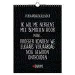 Verjaardagskalender - Darum