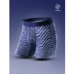 Loïc et Henry Modal Navy herenshort in blauw