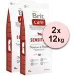BRIT care hypo allergeen graanvrij Sensitive Hert & Aardappel 2 x 12 kg