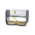 Savic Hamsterkooi Geneva Antraciet / Zilver 60 x 29 x 44 cm