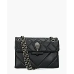 Kurt Geiger Leather Mini Kensington X Black