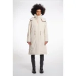 Rino & Pelle Dames jas: Quinte, Birch, afneembare kap ( RINO.91 )