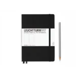 Leuchtturm 1917 notitieboekjes zwart geruit