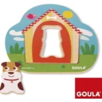 Goula houten inlegpuzzel Hondenhok