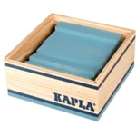Kapla,40 plankjes gekleurd lichtblauw