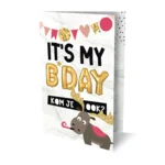 Uitnodigingskaarten - It's my bday - 6st.