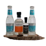 Golden Gin Cocktail (Gin, Solé & Fever Tree Tonic)