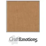 CraftEmotions - linnenkarton mokka A4 10 st.
