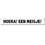 Spandoek - Hoera! Een meisje!