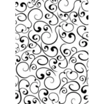 Nellie's Choise embossingfolder krullen 1