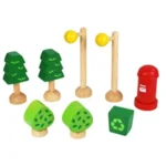 Poppenhuis accessoires - Brievenbus - Postset*