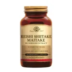 Solgar Reishi shiitake maitake mushroom extract 50 caps