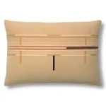 Kussen Mille et Claire naga craft cobalt 10 x 60cm inclusief vulling