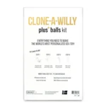 Clone-A-Willy Penis Plus Balls Dildo Kit Light Tone