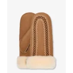 UGG Atherson Embroidered Mitten Chestnut Dameswanten