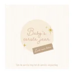 Boek - Baby's eerste jaar