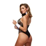 Baci Deluxe Tuxedo Bunny Teddy 3-delig Sexy Kostuum One Size