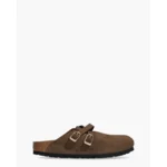 Birkenstock Blair Donkerbruin Damesslippers