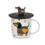 Teckelmok met mokbeschermer