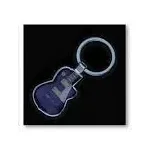 Rock Sleutelhanger paarse e-gitaar