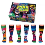 Odd Socks Herensokken Funkheads Multipack Mismatched 39-46 Cadeaudoos