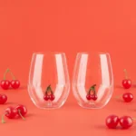 Balvi Glazenset Kers 500ml x2 Glas