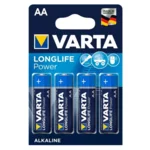 Batterijen - Varta - High energy - Alkaline - AA - 4st. op blister