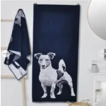 Jack Russel badhanddoek
